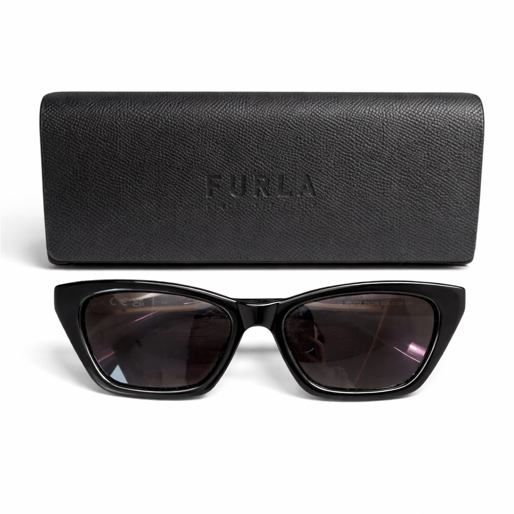 Furla Sleek Black Sunglasses